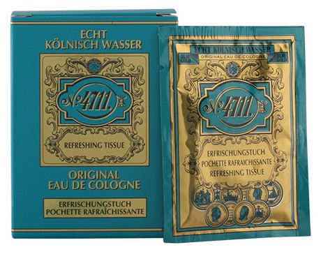 Eau de Cologne Lingettes Rafraîchissantes 10 unités