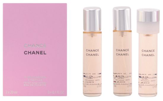 Chanel Chance Eau De Toilette Twist & spray Recharge 3X20 ml