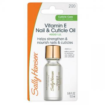 La vitamine E Huile pour cuticules des ongles