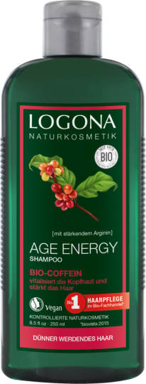 Shampooing âge énergie bio caféine 250 ml