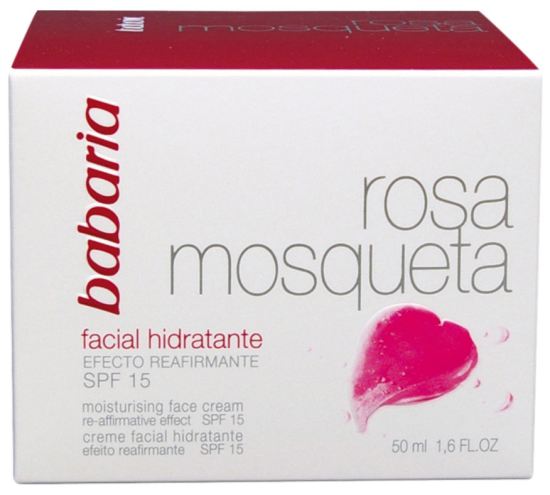 Crème Hydratante pour le Visage FPS 15 Rosa Mosqueta 50 ml