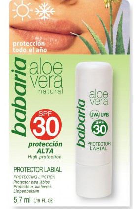 Babaria Aloe lipstick Solar SPF-30