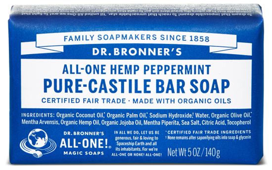 Dr. Bronner's Savon en pain 140 g