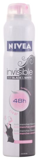 Déodorant noir et blanc invisible 200 ml Déodorant noir et blanc invisible 200 ml