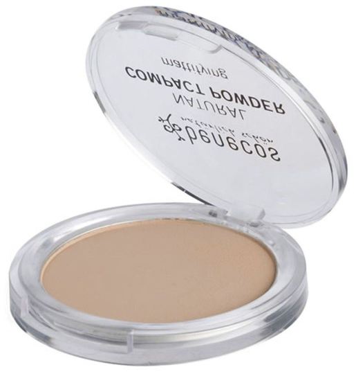 Maquillage en poudre pressée au sable