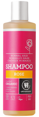 Shampooing à la rose bio