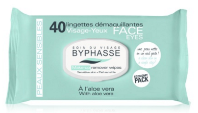 Lingettes 40unités Démaquillantes Aloe Vera Peau Sensible Lingettes 40unités Démaquillantes Aloe Vera Peau Sensible