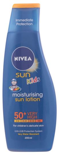 Lait de protection solaire et de jeu pour les enfants fp50+ 200 ml Lait de protection solaire et de jeu pour les enfants fp50+ 200 ml