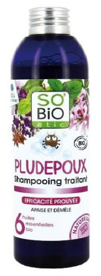 Shampooing anti-poux Pludepoux 200 ml.
