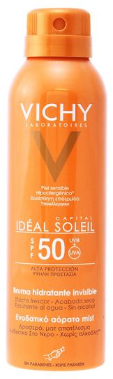 Brume Invisible Hydratante Idéal Soleil SPF 50 Brume Invisible Hydratante Idéal Soleil SPF 50