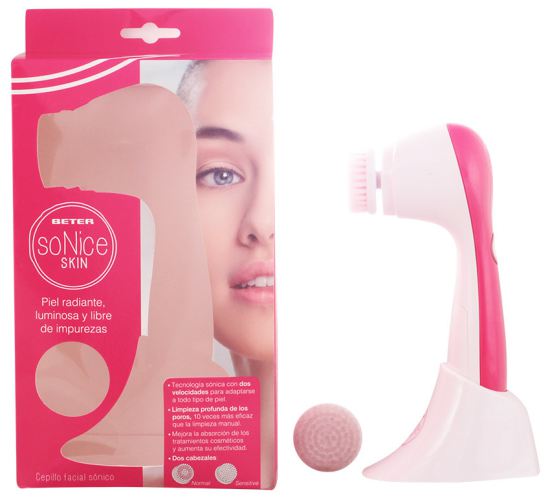 So Nice Skin Brosse visage technologie sonique avec 2 têtes