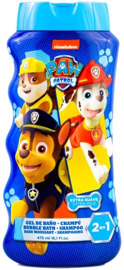 Patrulla Canina Gel & Champ&uacute; 2 en 1 475 ml