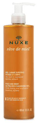 Nuxe Gel Lavant Surgras Visage et Corps R&ecirc;ve de Miel