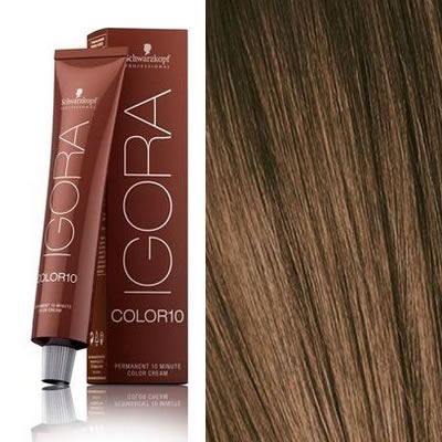 Colorant 10 Colorant Permanent 6/4 Blond Fonc&eacute; beige 60 ml