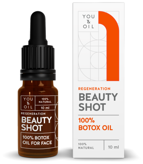 Huile 100% Botox pour le visage 10 ml
