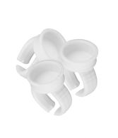 Anneau jetable blanc 100 unit&eacute;s