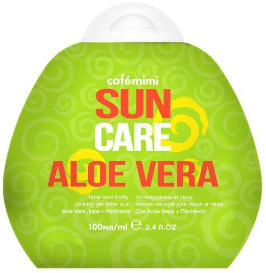 Gel Apr&egrave;s-Soleil Rafra&icirc;chissant Visage et Corps &agrave; l'Aloe Vera 100 ml