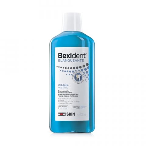 Isdin Pack Bexident Bain de Bouche Blanchissant 500 ml + 1 pi&egrave;ce