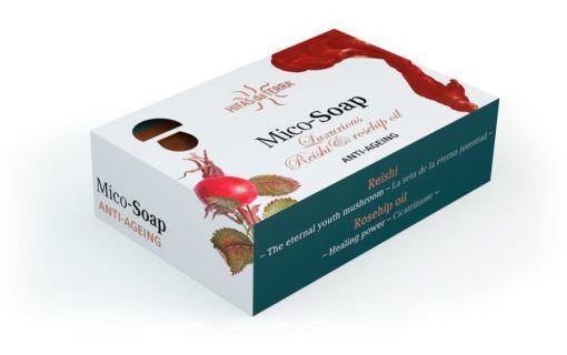 Savon Reishi et huile d'églantier biologique Savon Reishi et huile d'églantier biologique
