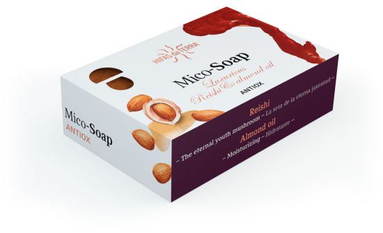 JaJabon Reishi et l'huile d'amande biologique JaJabon Reishi et l'huile d'amande biologique