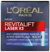 L&#39;Oréal Revitalift Laser X3 Crème de Nuit 50 ml