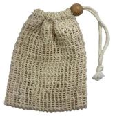 Sac à savon en sisal et coton