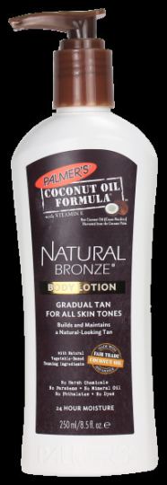 Formule à l'huile de noix de coco Lait corporel Bronze naturel 250 ml
