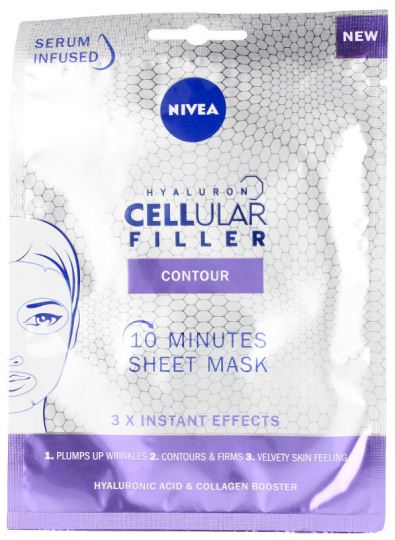 Masque de remplissage cellulaire Hyaluron Contour du visage