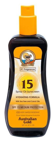 Crème solaire Spf30 Spray hydratant à l'huile de carotte 237 ml Crème solaire Spf30 Spray hydratant à l'huile de carotte 237 ml