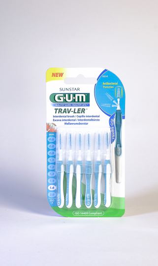 Brosse interdentaire 1,6 mm Trav-ler 6 unités Brosse interdentaire 1,6 mm Trav-ler 6 unités