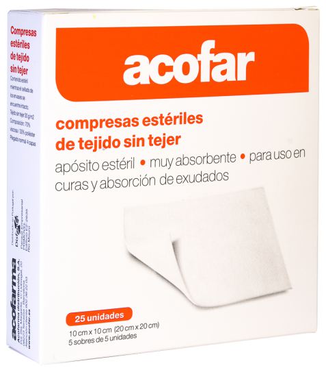 Compresses Stériles 25 unités