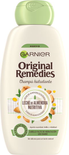 Shampooing au lait d&#39;amande Original Remedies 300 ml