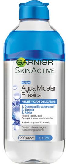 Garnier SkinActive Eau micellaire sensible aux peaux sensibles 400 ml