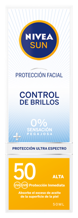 Protection solaire Visage Shine Control BP 50+ 50 ml