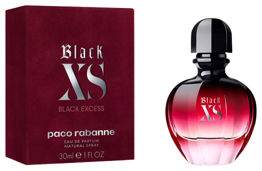 Paco Rabanne Eau de parfum Black Xs pour femmes spray 30 ml