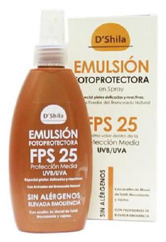 Rhatma Emulsion SPF 25 Cr&egrave;me solaire spray 200 ml
