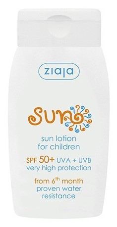 Crème solaire pour enfants Spf50 + 125 ml