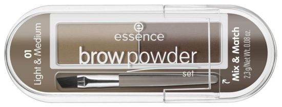 Ensemble de poudre &agrave; sourcils