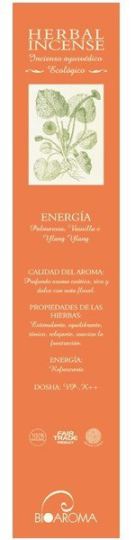 Bioaroma Encens BioAroma Energy 12 b&acirc;tonnets