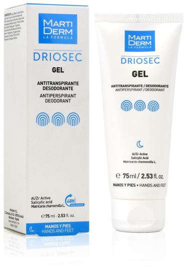 Driosec Déodorant Gel pour les Mains et les Pieds 75 ml Driosec Déodorant Gel pour les Mains et les Pieds 75 ml