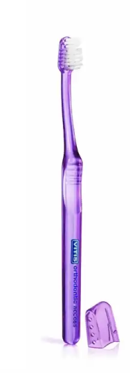 Vitis Brosse &agrave; dents orthodontique pack V2 + Orthodontie Orthod 15 Ml