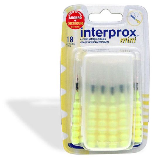 Interprox Interproximal Mini Brosse à dents 18 U