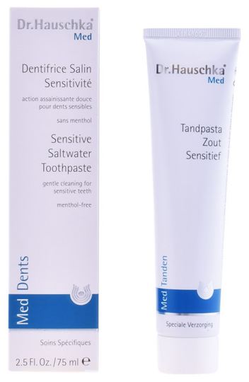 Dentifrice sensible à l&#39;eau salée