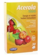 Acérola 1000 mg 30 comprimés Acérola 1000 mg 30 comprimés