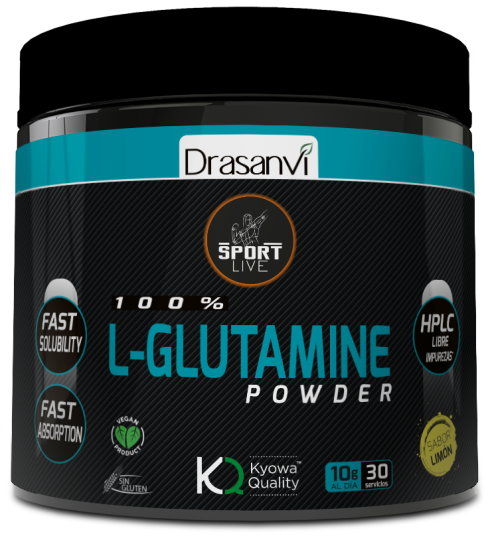 L-Glutamine Lemon Flavour Sport Live 300 gr L-Glutamine Lemon Flavour Sport Live 300 gr