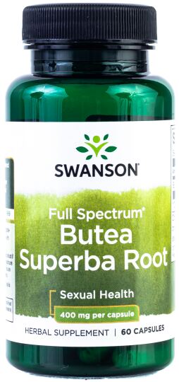 Full Spectrum Butea Superba Root 400 mg 60 Capsules Full Spectrum Butea Superba Root 400 mg 60 Capsules