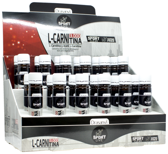 Flacon L-Carnitine 25ml Sport Live