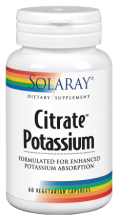 Potassium Citrate 99 mg 60 Vegetable Capsules