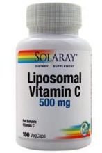 Liposomal Vitamin C 500 mg 100 Vegetable Capsules