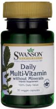 Daily Multi-Vitamin Without Minerals 30 Capsules